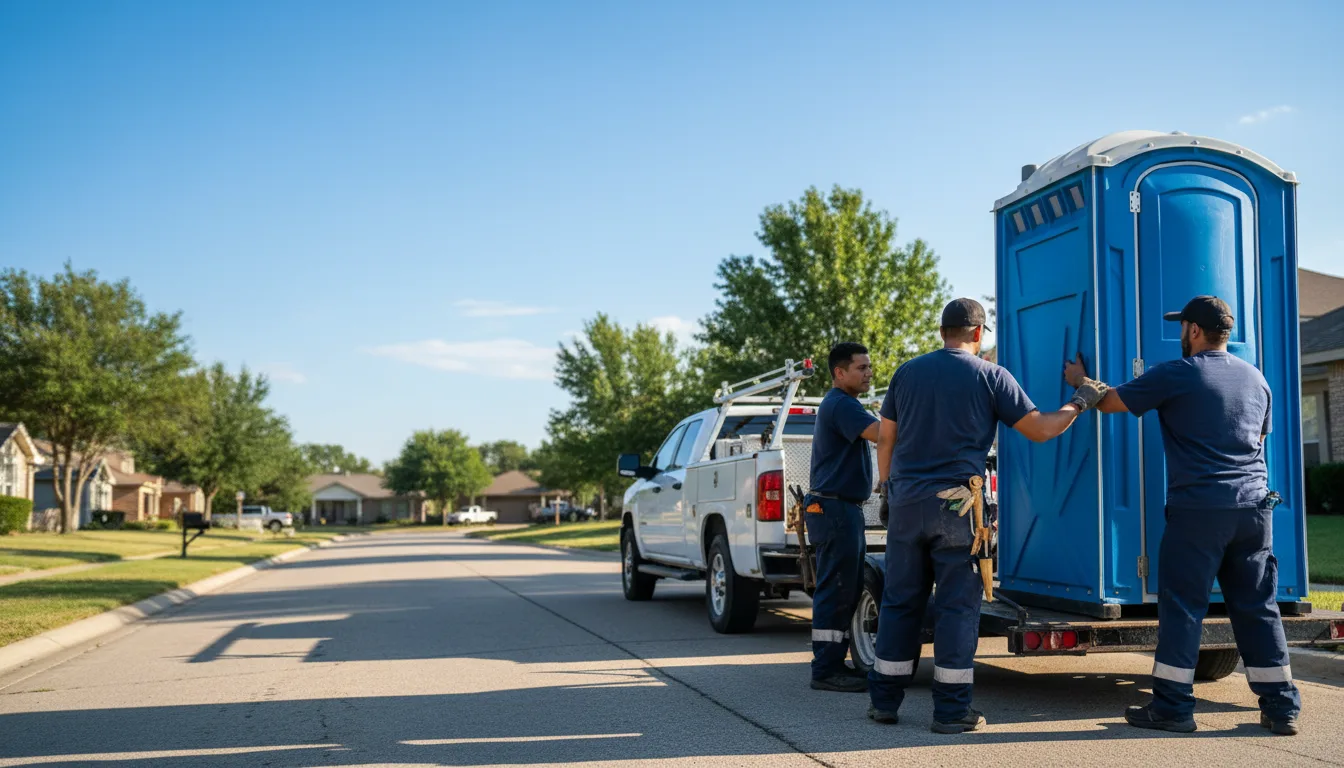 Portable Toilet Rental in Hesston, KS near me